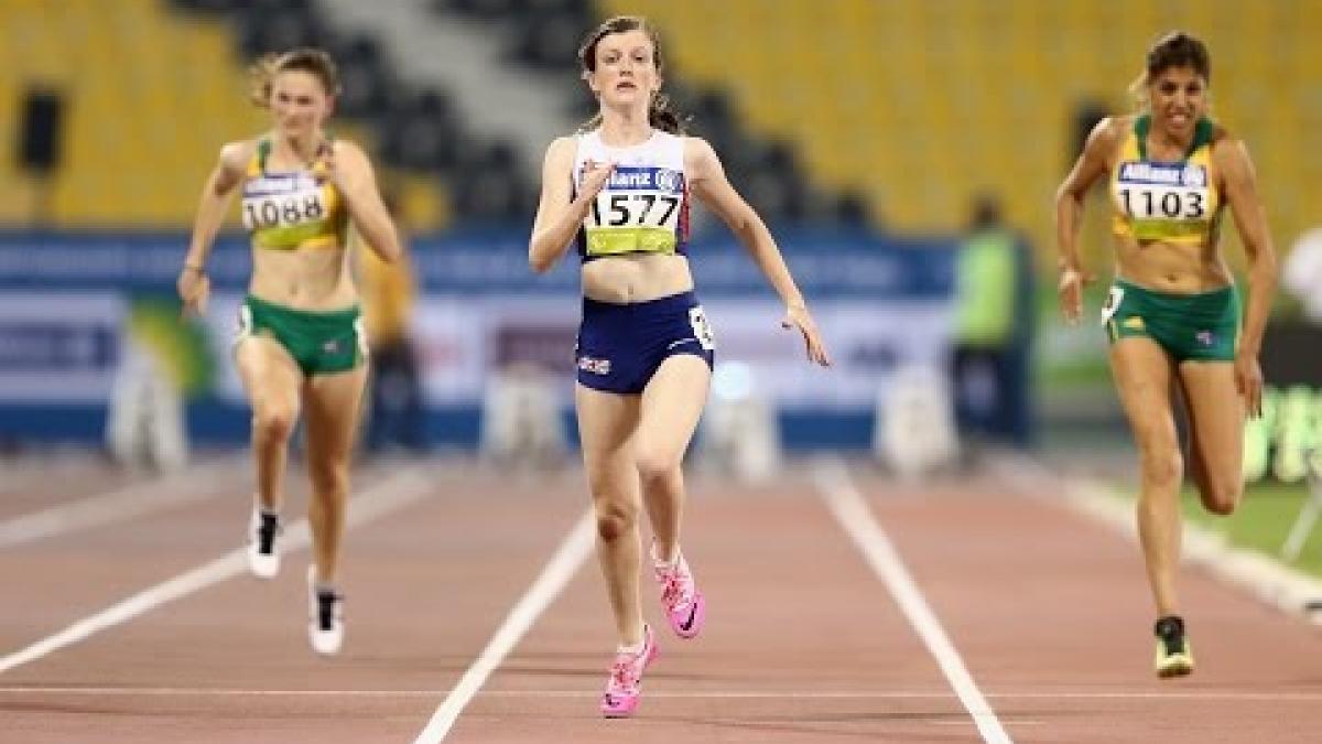 Women's 100m T38 | final |  2015 IPC Athletics World Championships Doha