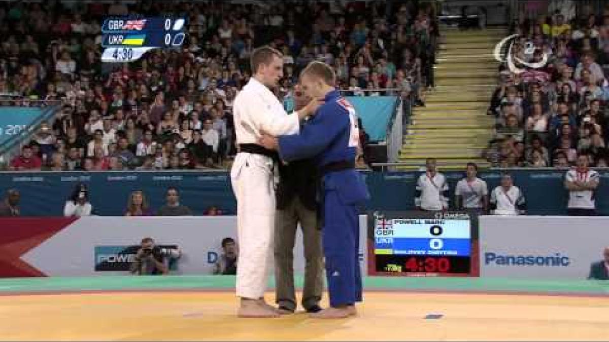 Judo - Men - 73 kg Quarterfinals - Great Britain versus Ukraine - 2012 London Paralympic Games