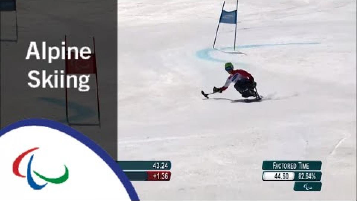 SIKORSKI Igor | Men's Giant Slalom Runs 1&2 |Alpine Skiing|PyeongChang2018 Paralympic Winter Games