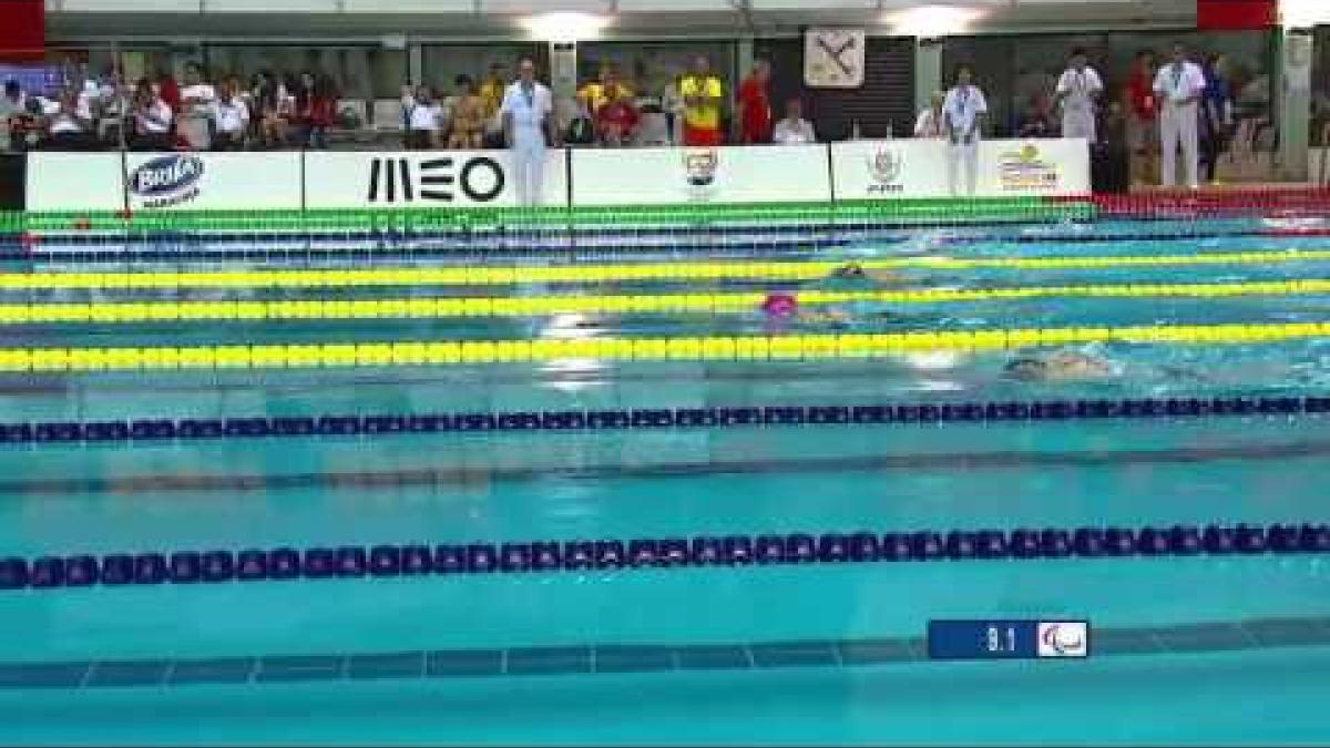 Women's 100m Breaststroke SB4 | Heat 1 | 2016 IPC Swimming European Open Championships Funchal