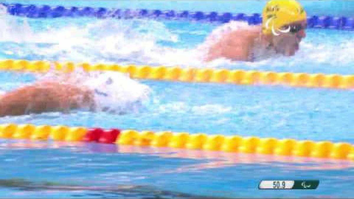 Swimming | Men's 100m Butterfly S9 heat 2 | Rio 2016 Paralympic Games