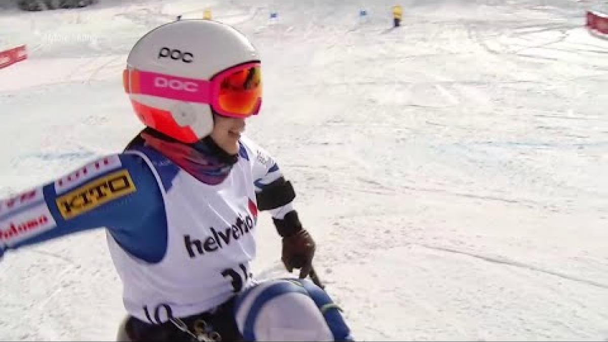 Momoka Muraoka | Japan | Giant Slalom Sitting | World Para Alpine World Cup | Veysonnaz 2019