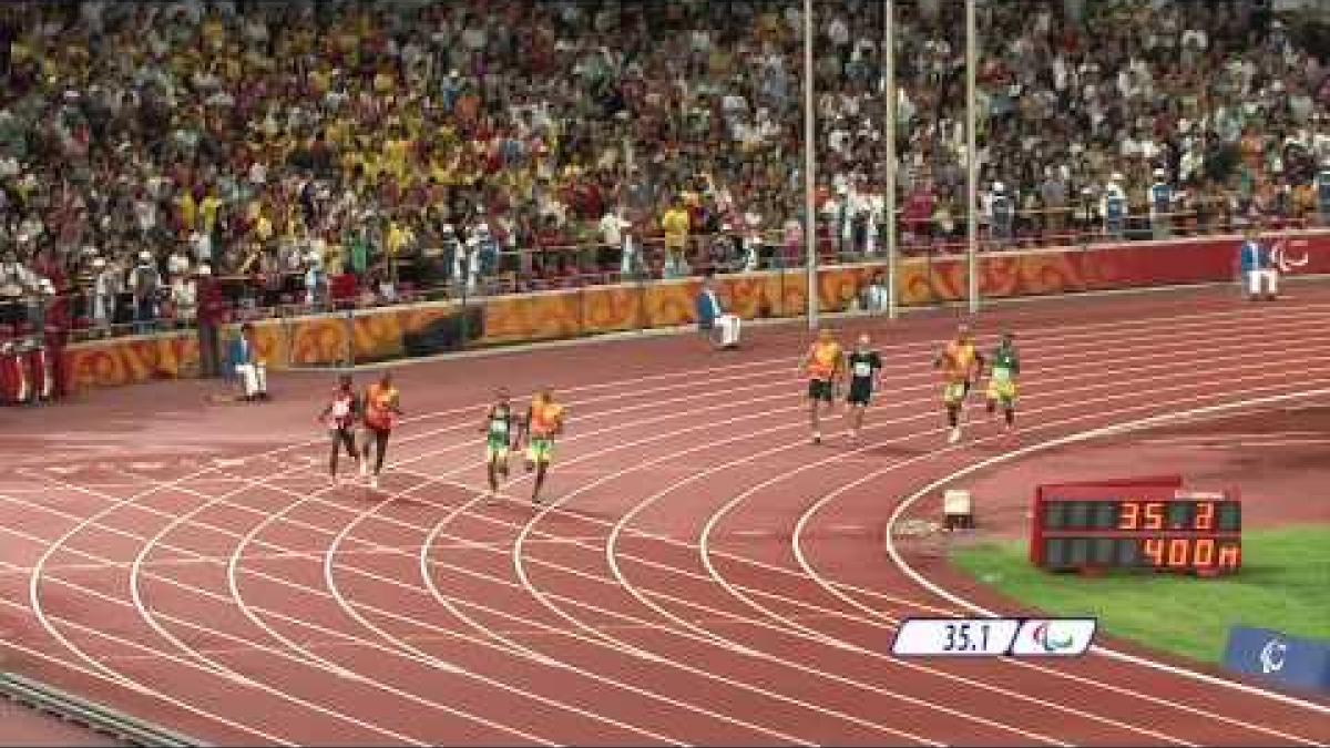 Beijing 2008 Paralympic Games men's 400m T11 Final