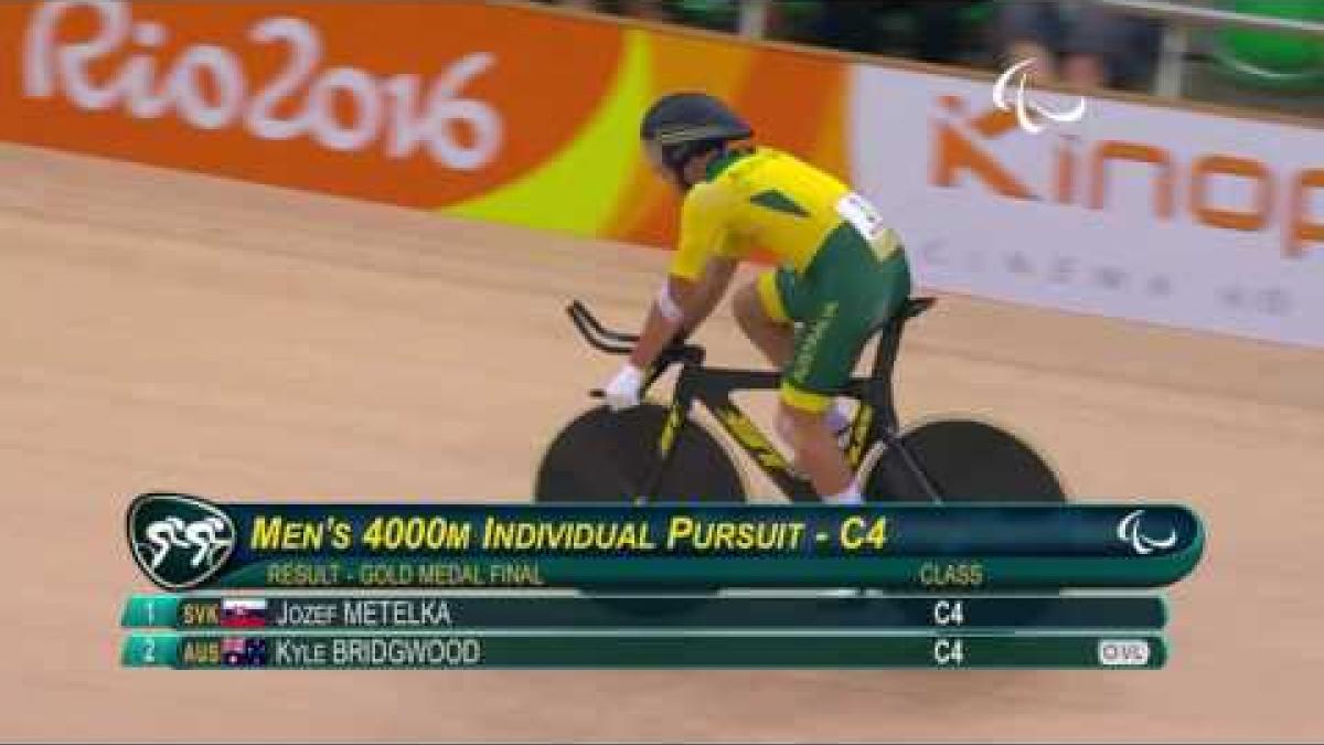 Cycling track | Men's Individual Pursuit - C4: Final Gold Medal | Rio 2016 Paralympic Games