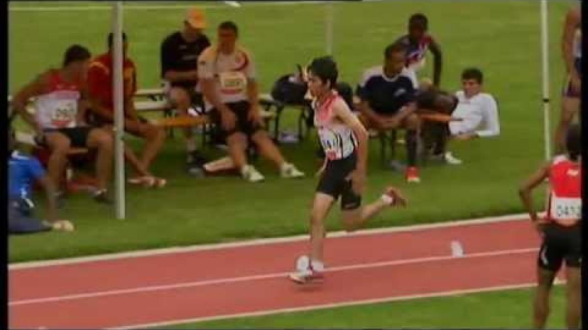 Athletics - Tetsunori Matsumoto - men's long jump T20 final - 2013 IPC Athletics World C...