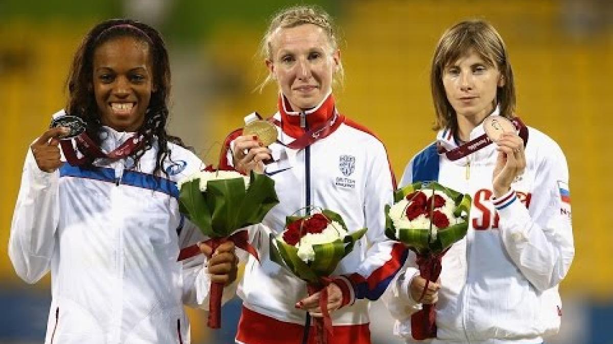 Women's 400m T37 | Victory Ceremony |  2015 IPC Athletics World Championships Doha