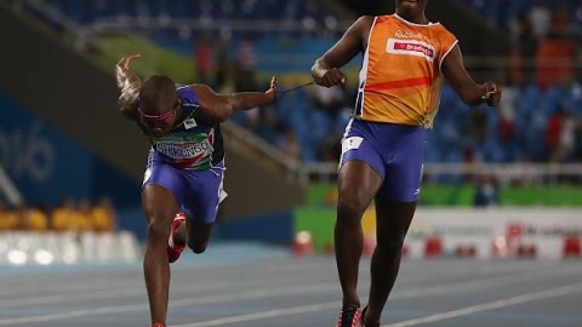 Athletics | Men&#039;s 200m - T11 Final | Rio 2016 Paralympic Games