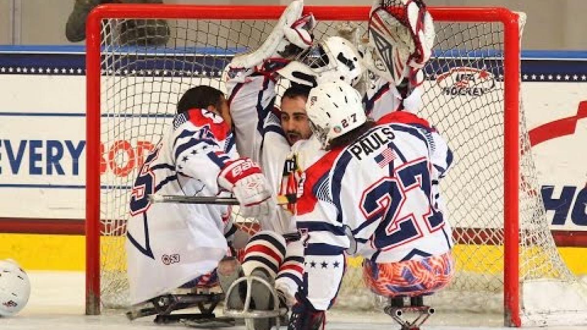 BBC World review | The Final | Buffalo 2015 IPC Ice Sledge Hockey World Championships A-Pool