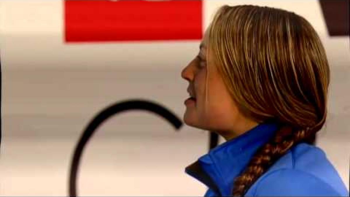 Swimming - women's 50m freestyle S7 medal ceremony - 2013 IPC Swimming World Championships Montreal