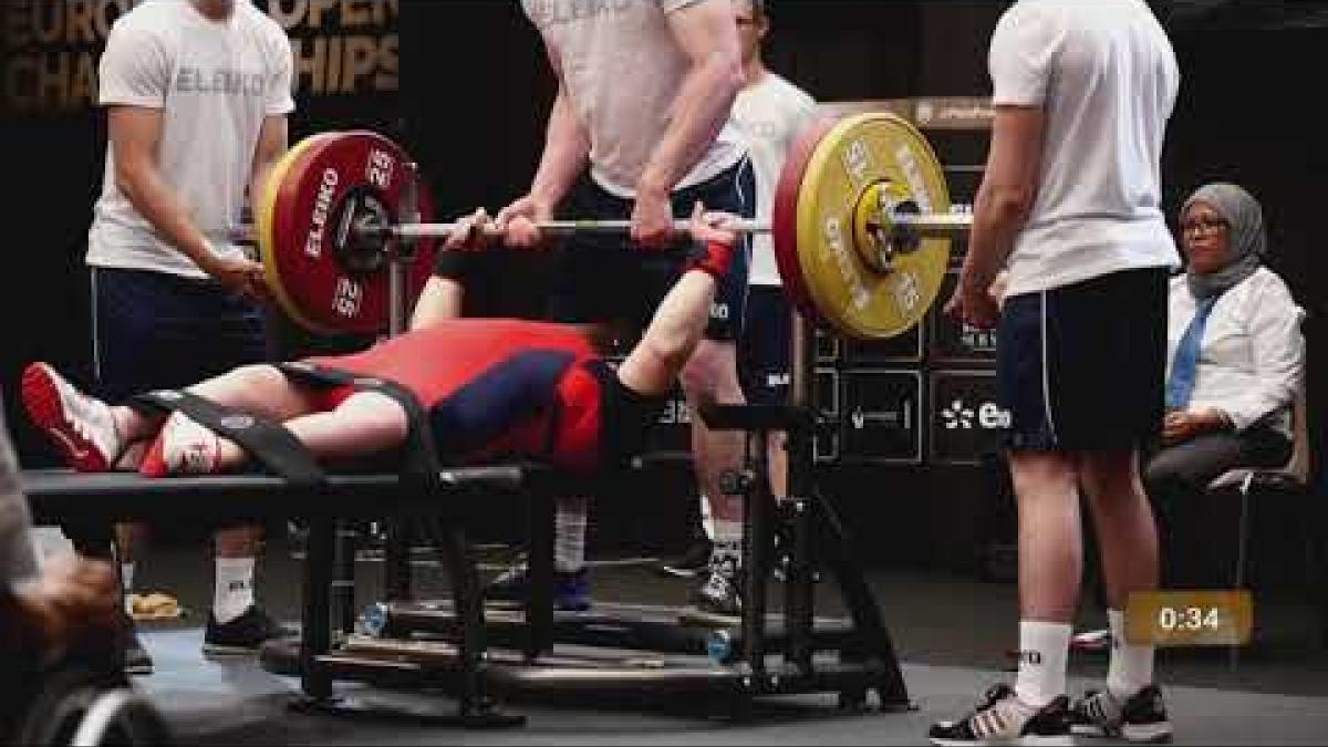 Louise Sugden | European Champion | Women's up to 86kg | Berck-Sur-Mer 2018