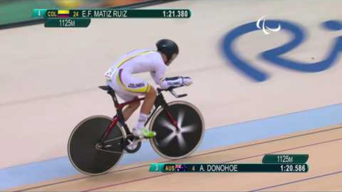 Cycling track | Men's 4000m Individual Pursuit - C 5: qualifying | Rio 2016 Paralympic Games