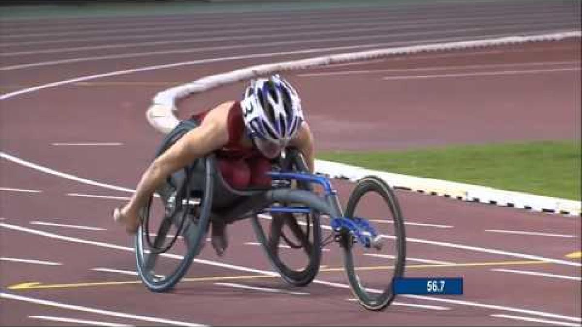 Women's 400m T52 | final |  2015 IPC Athletics World Championships Doha