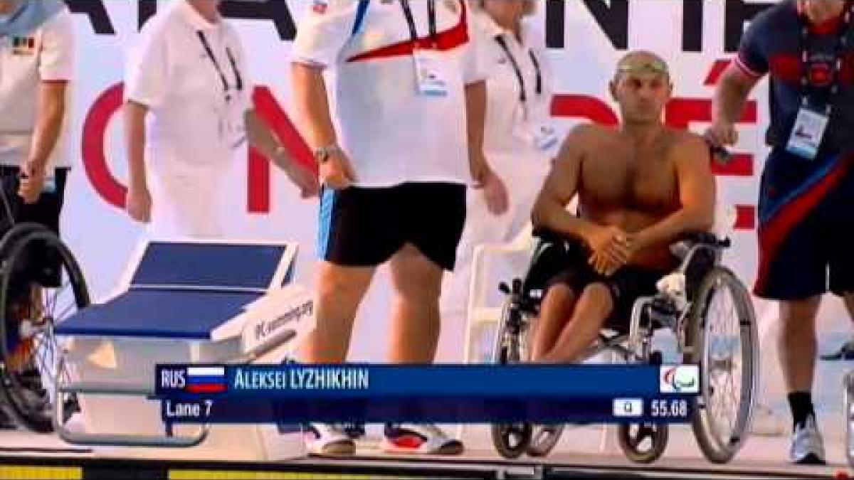 Swimming - men's 50m breaststroke SB3 - 2013 IPC Swimming World Championships Montreal