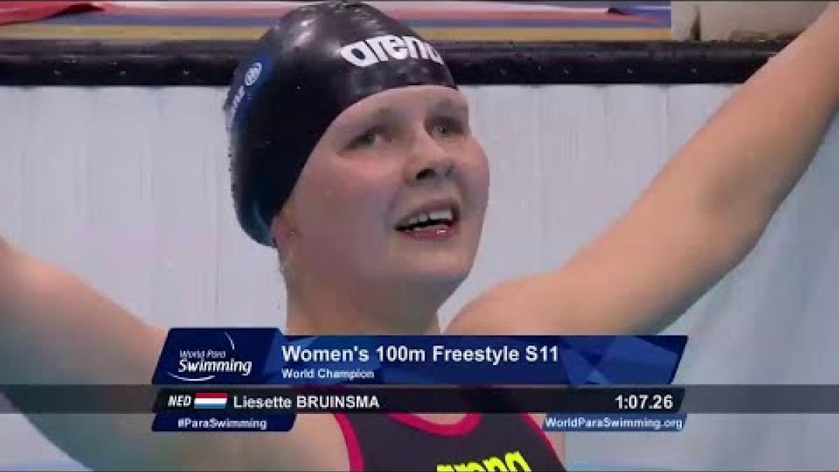 Women's 100m Freestyle S11 Final | London 2019