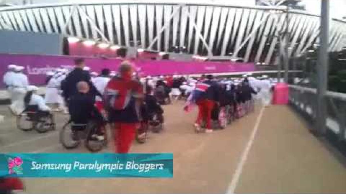 IPC Blogger - GB team hitch a ride, Paralympics 2012