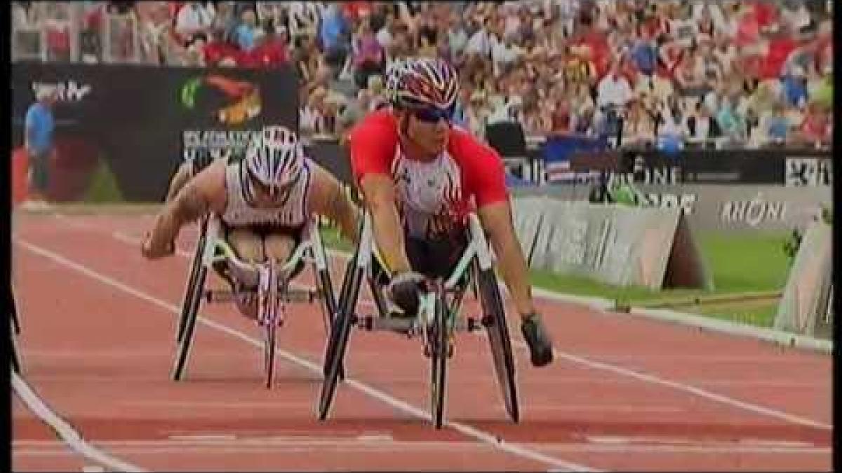 Athletics - men's 5000m T54 semifinals 2 - 2013 IPC Athletics World Championships, Lyon