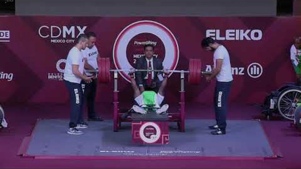 Yakubu Adesokan | Bronze | Men'sUp to 49kg | Mexico City 2017 World Para Powerlifting Championships