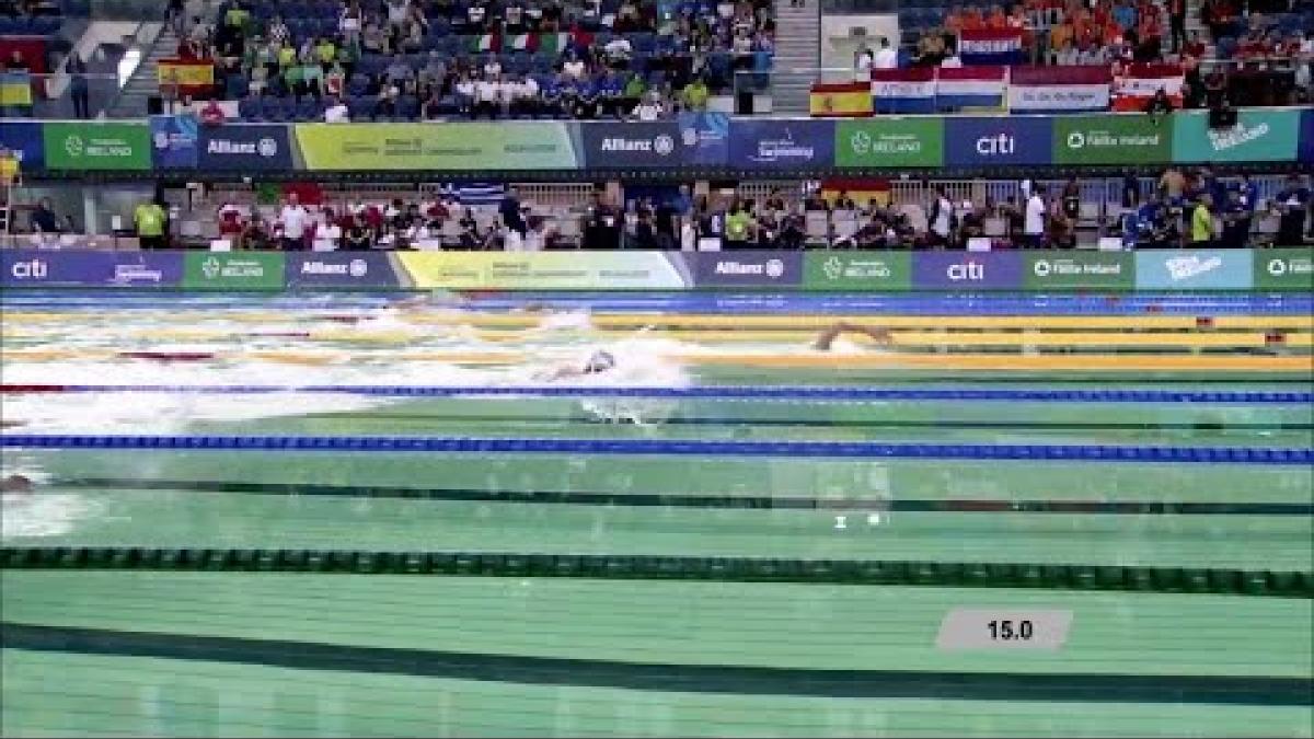 Men's 400m Freestyle S12 Final| Dublin 2018