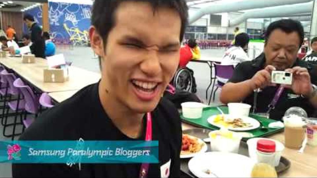 Samsung Blogger - Japanese swimming!, Paralympics 2012
