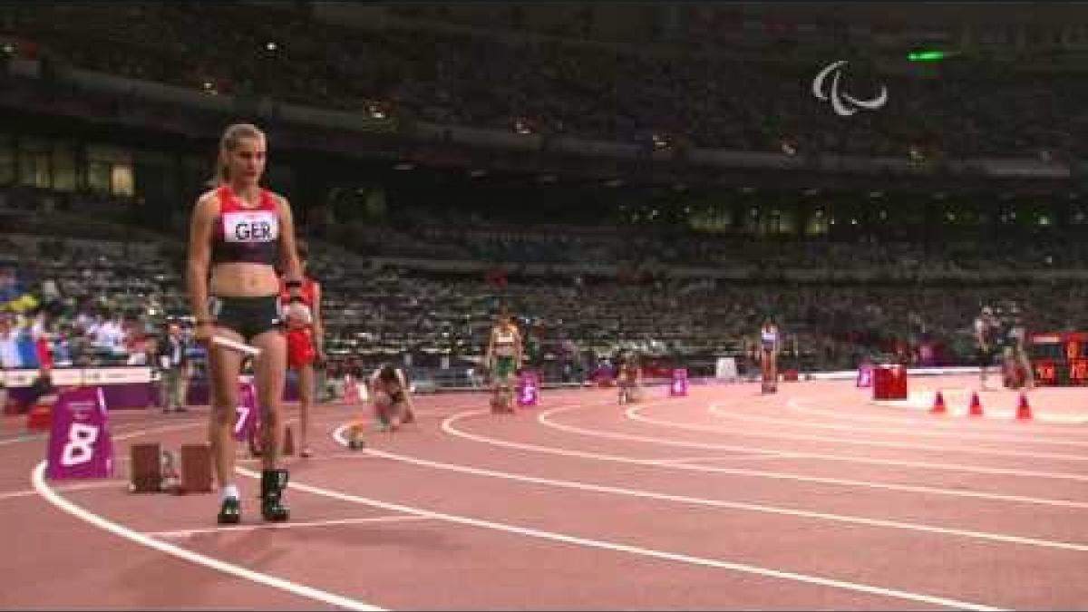 Athletics - Women's 4x100m - T35/T38 Final - London 2012 Paralympic Games
