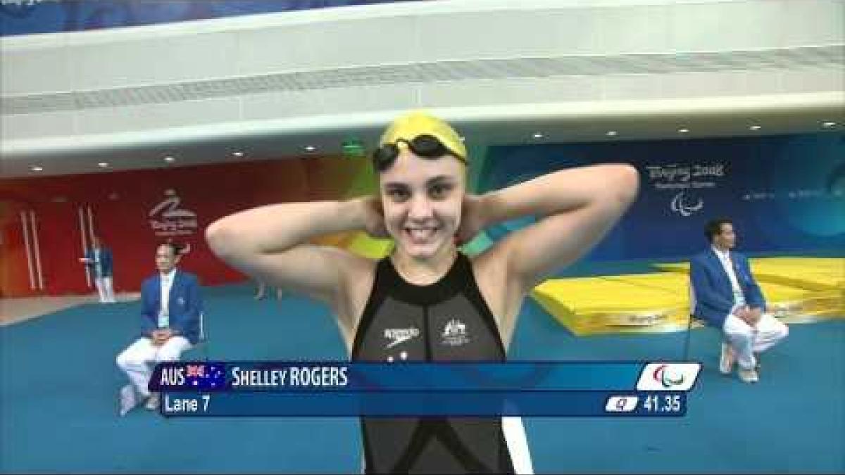 Swimming Women's 50m Butterfly S7 - Beijing 2008 Paralympic Games