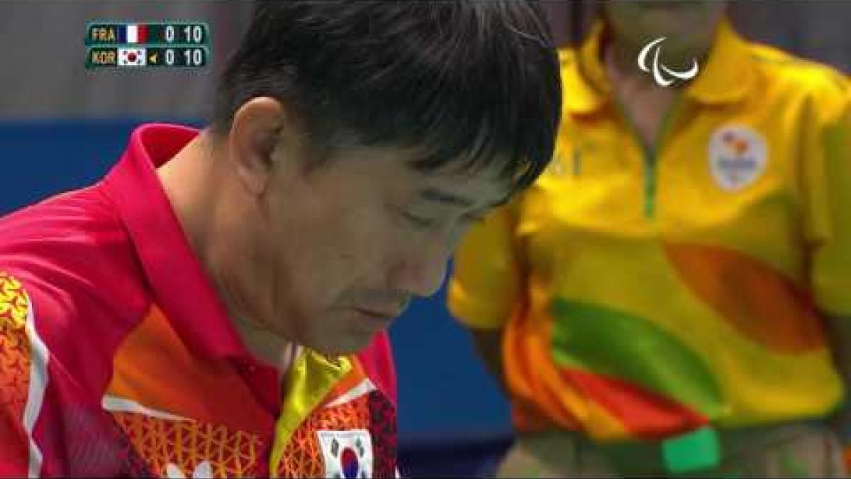 Table Tennis | Men's Team - Class 1/2 France v Republic of Korea Gold | Rio 2016 Paralympic Games