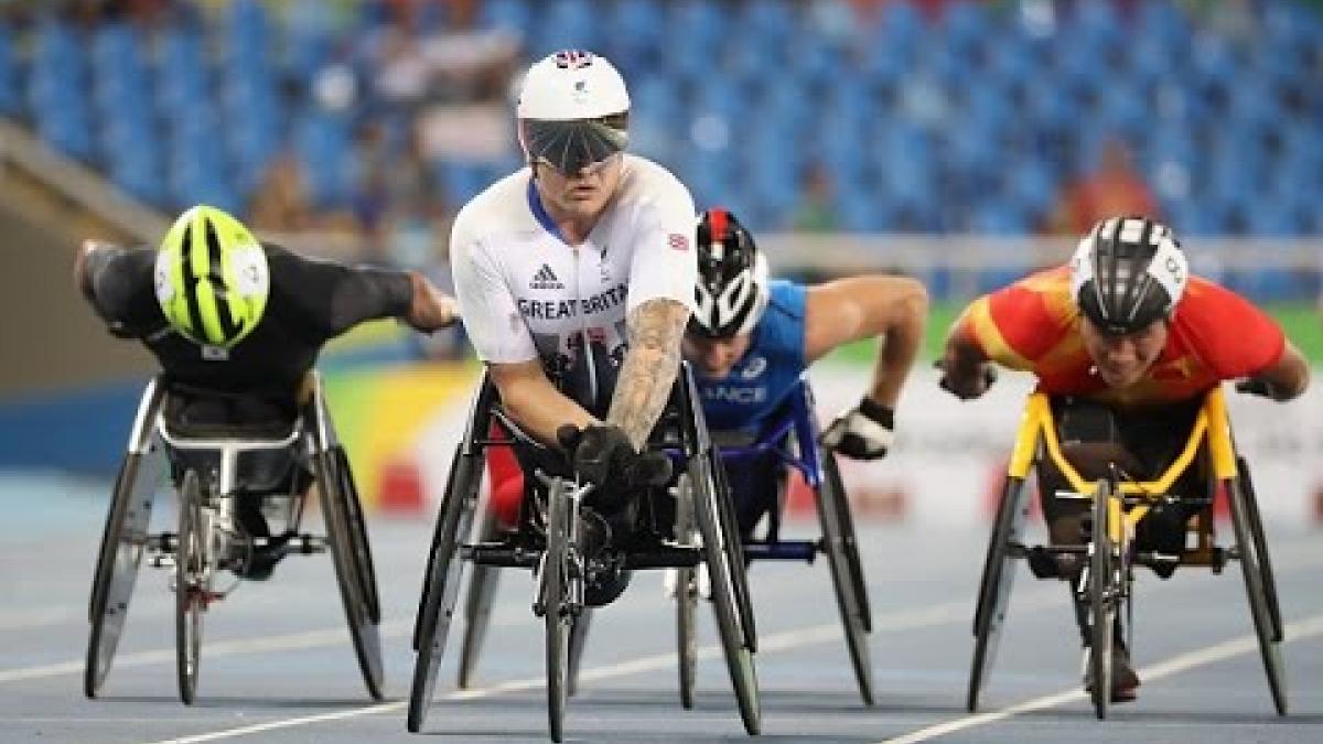 Athletics | Men's 800m - T54 Round 1 Heat 1 | Rio 2016 Paralympic Games