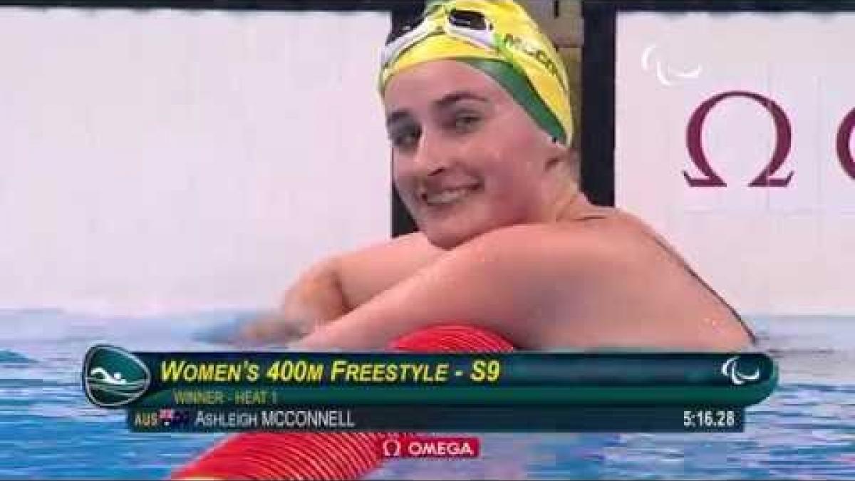 Swimming | Women's 400m Freestyle S9 Heat 1 | Rio 2016 Paralympic Games