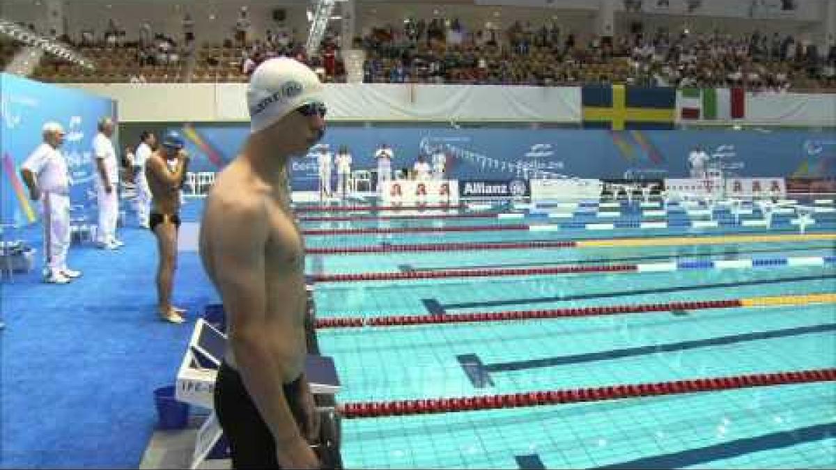 Men's 100m Backstroke S14 - 2011 IPC Swimming European Championships