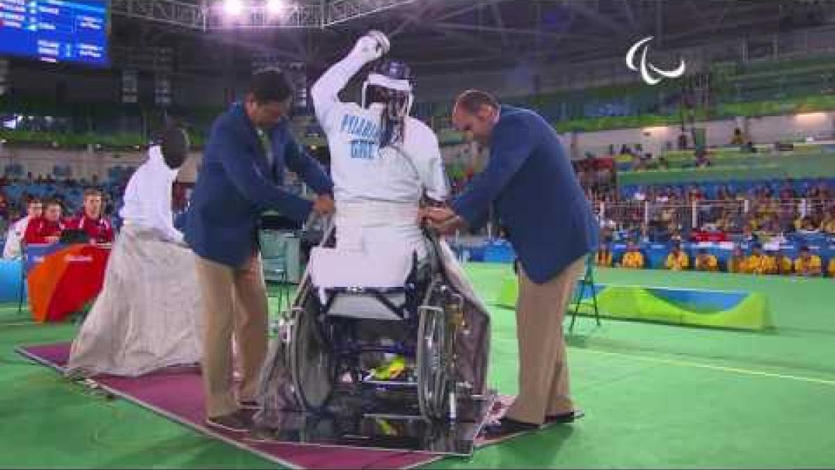 Wheelchair Fencing | GRE v POL | Men’s Team Epee - Bronze | Rio 2016 Paralympic Games