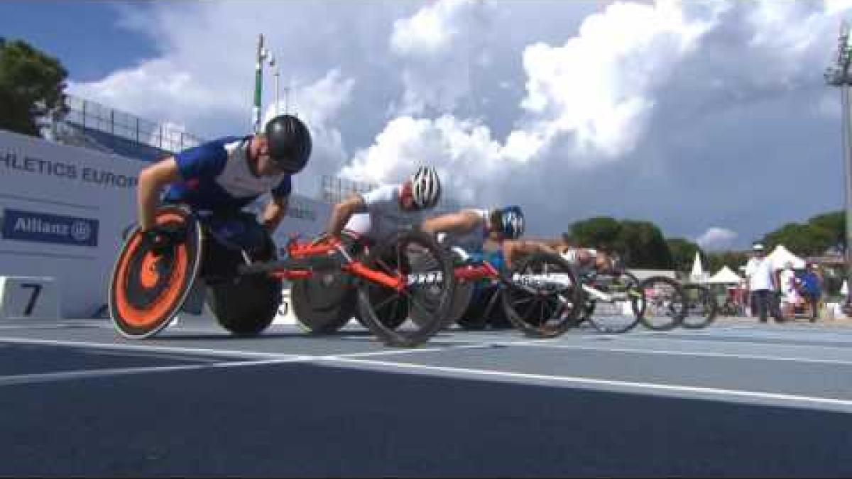 Men's 100 m  T34 | final | 2016 IPC Athletics European Championships Grosseto