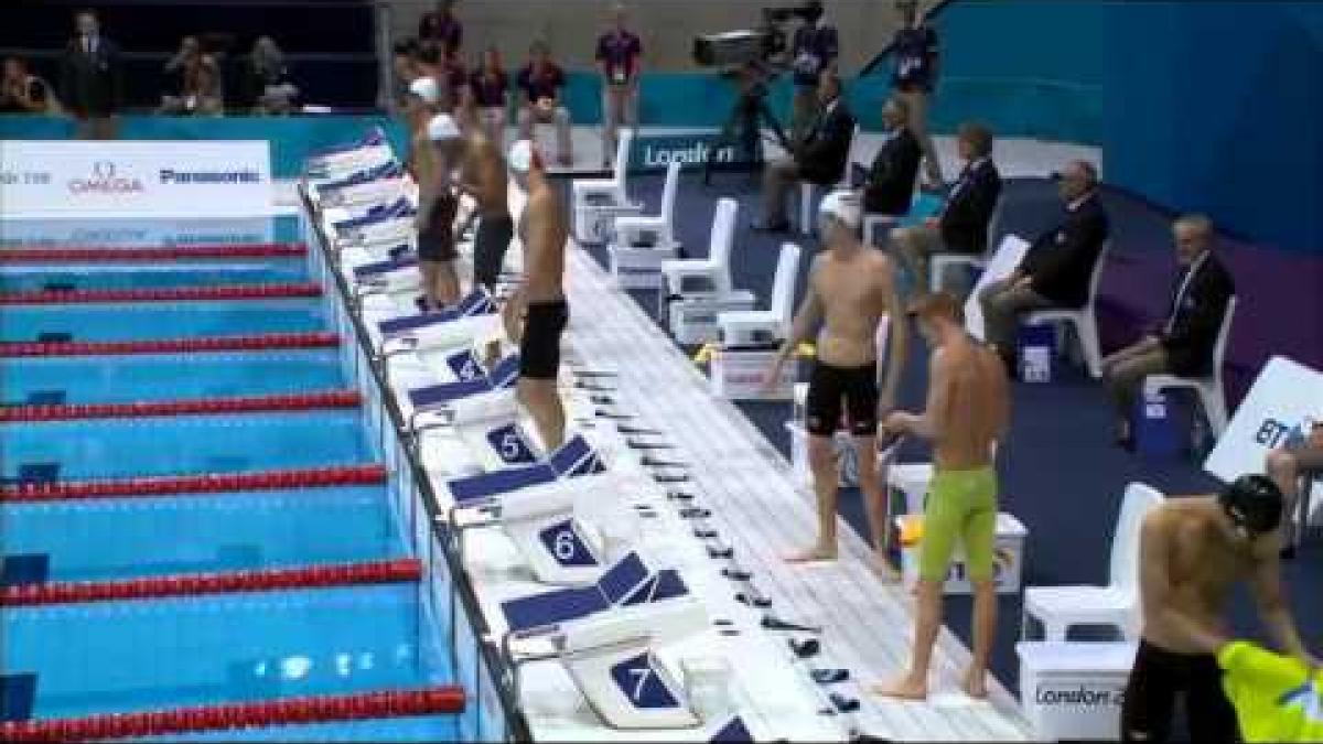 Swimming   Men's 50m Freestyle   S10 Final   2012 London Paralympic Games