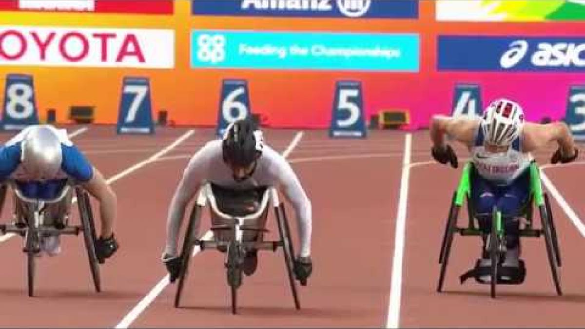 Men's 100m T33| Final | London 2017 World Para Athletics Championships