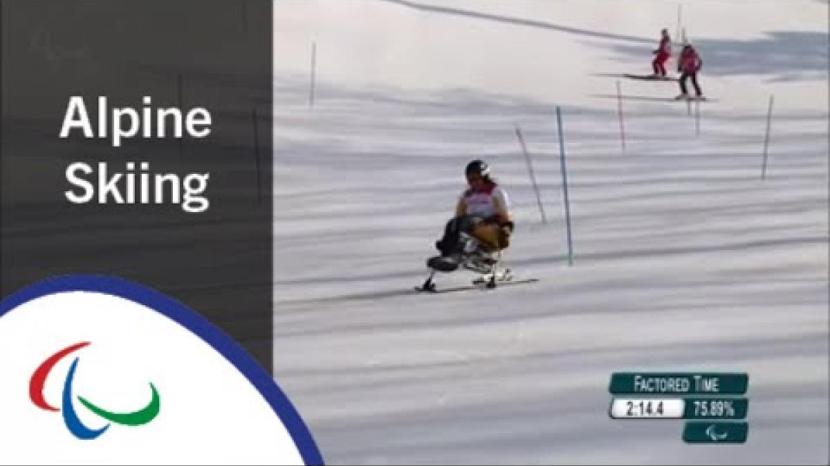 Linda VAN IMPELEN|Women's Giant Slalom Runs1&2|Alpine Skiing|PyeongChang2018 Paralympic Winter Games