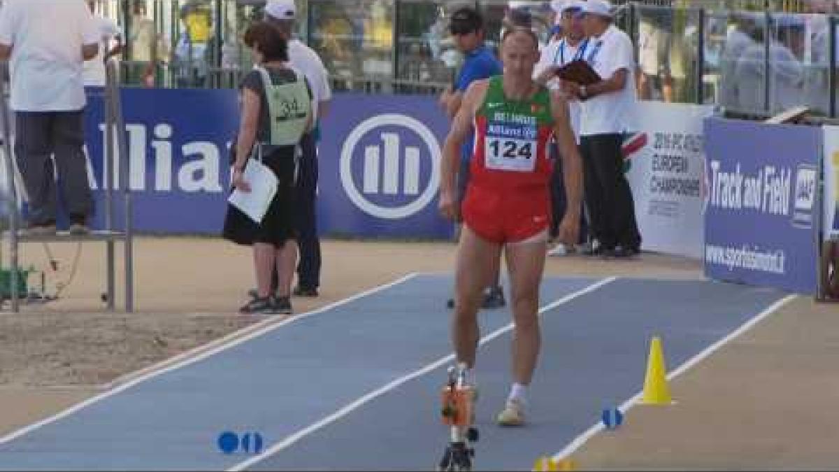 Men's long jump T13 | final | 2016 IPC Athletics European Championships Grosseto