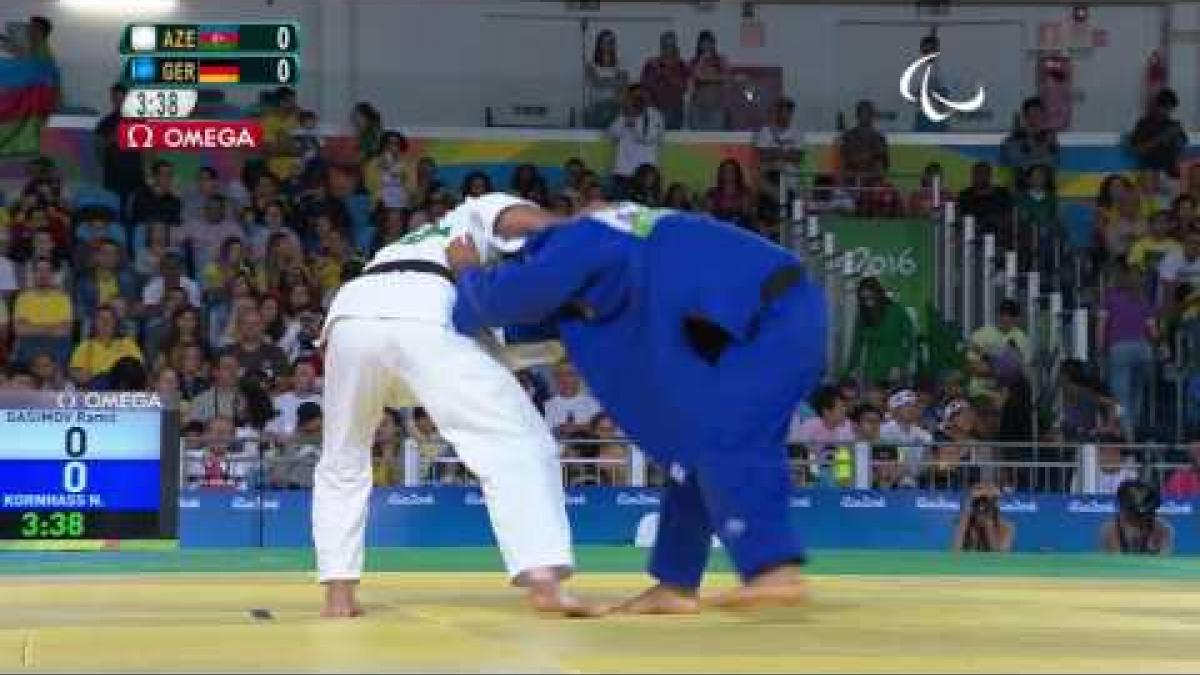 Judo | Azerbaijan vs Germany | Men's -73kg Semi-final | Rio 2016 Paralympic Games