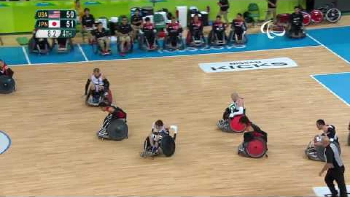 Day 9 evening | Wheelchair Rugby highlights | Rio 2016 Paralympic Games