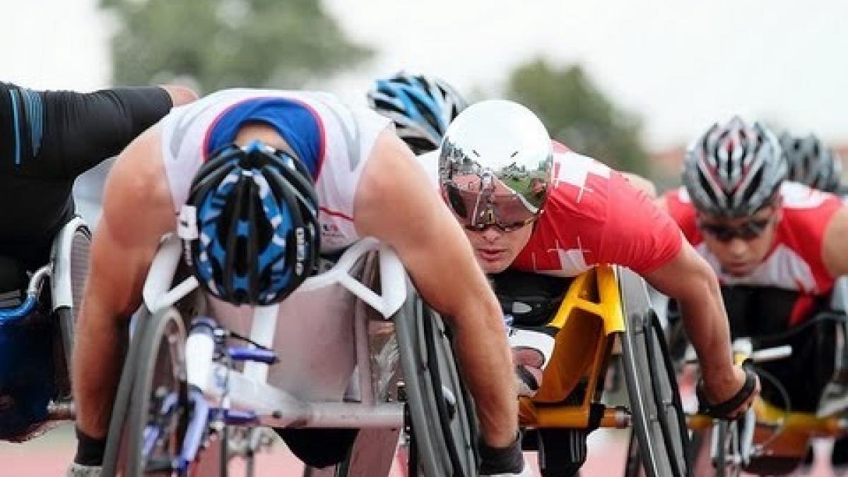 Athletics - men's 5000m T54 semifinals 1 - 2013 IPC Athletics World Championships, Lyon