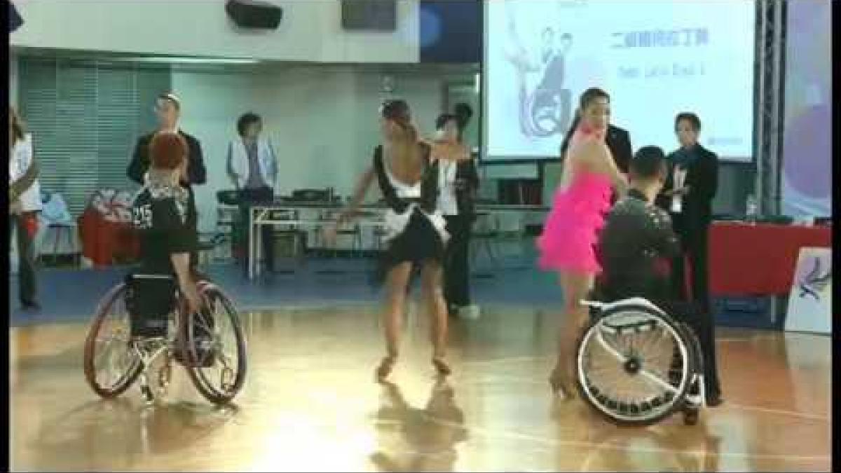 Combi Latin class 2 | 2016 IPC Wheelchair Dance Sport Asian Championships