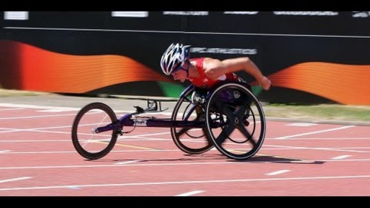 Athletics - Women's 800m - T54 Semifinal 2 - 2013 IPC Athletics World Championships, Lyon
