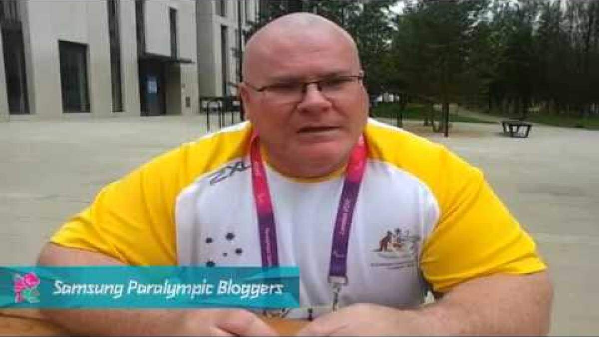 Samsung Blogger - Bear - Darren Gardiner, Paralympics 2012