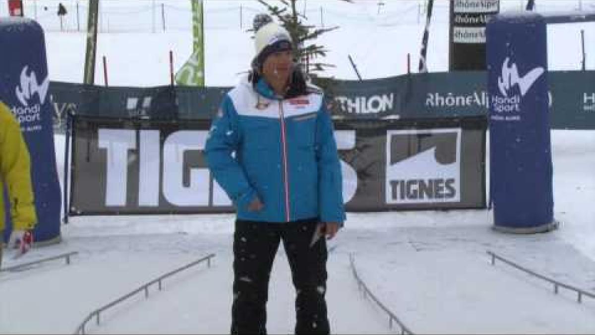 Austria's Markus Salcher wins men's downhill standing at IPC Alpine Skiing World Cup in Tignes