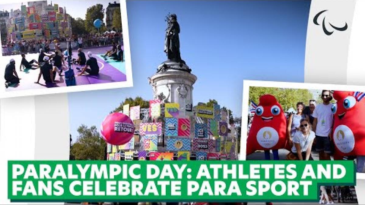 💫🇨🇵 Paralympic Day: Athletes and Fans Celebrate Para Sport in Paris | Paralympic Games