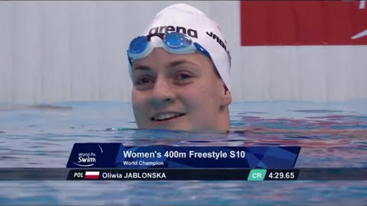 Women's 400m Freestyle S10 Final | London 2019