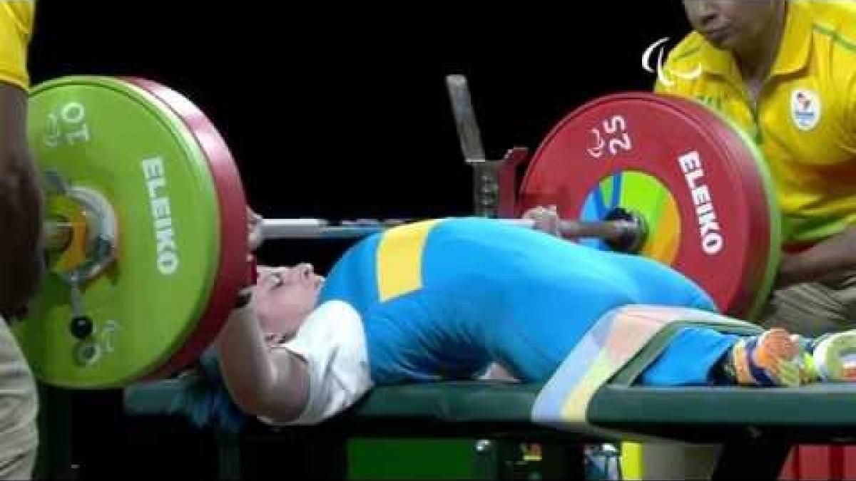 Powerlifting | KOPIIKA Maryna | Women’s -41kg | Rio 2016 Paralympic Games