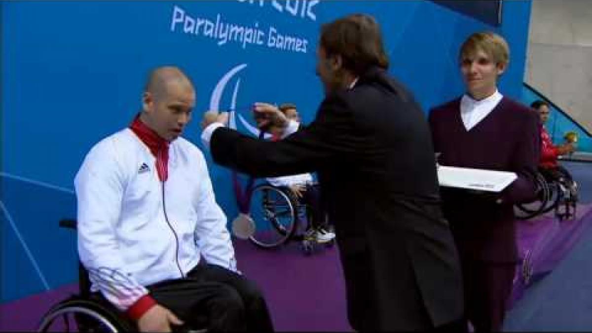 Swimming - Men's 100m Breaststroke - SB5 Victory Ceremony - London 2012 Paralympic Games