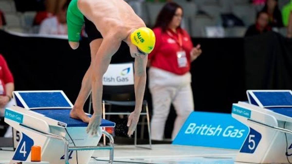 Men's 100m Freestyle S9 | Final | 2015 IPC Swimming World Championships Glasgow