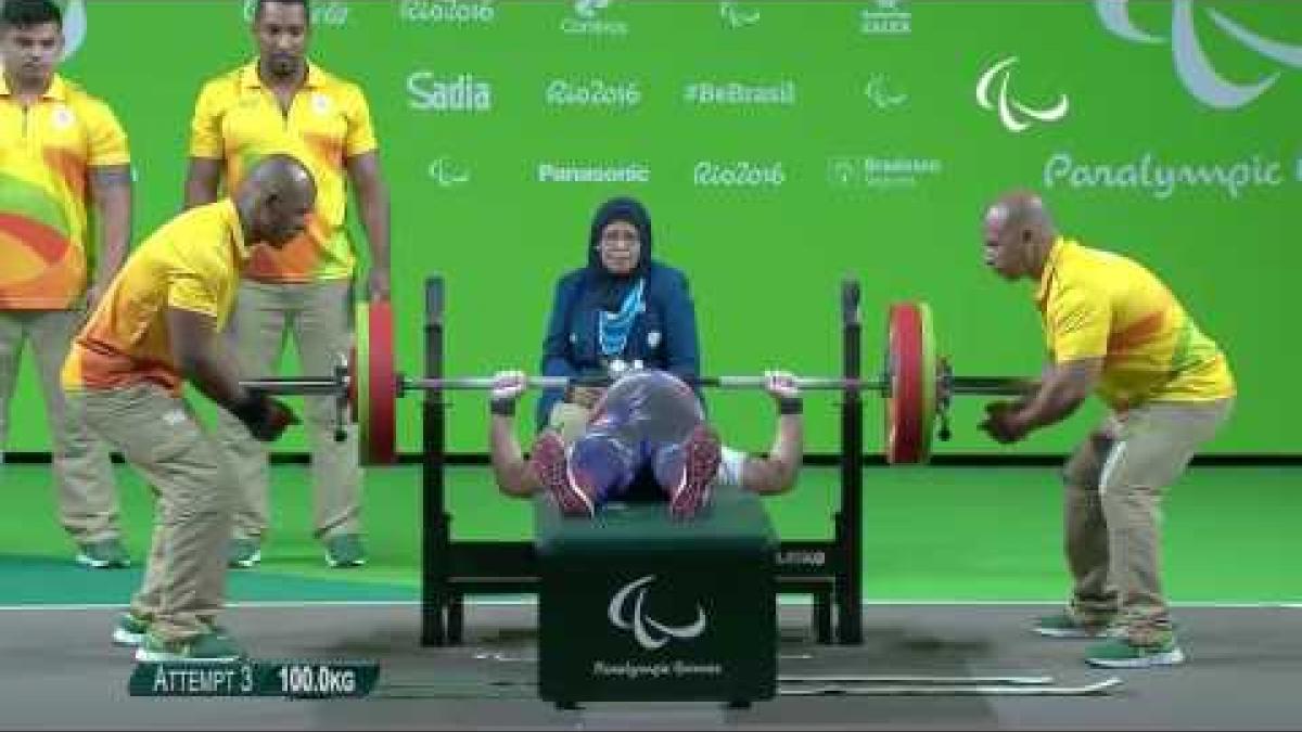 Powerlifting | KIM Hyeonghui | Korea | Womens’s -67kg | Rio 2016 Paralympic Games