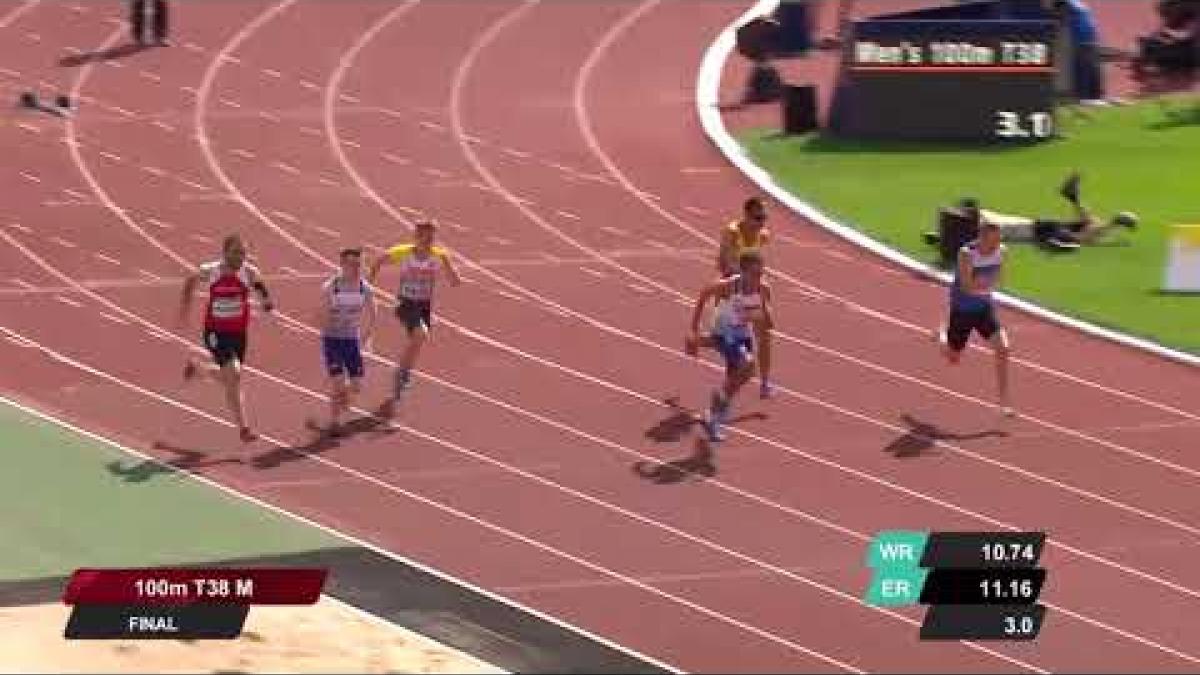 Men's 100m T38