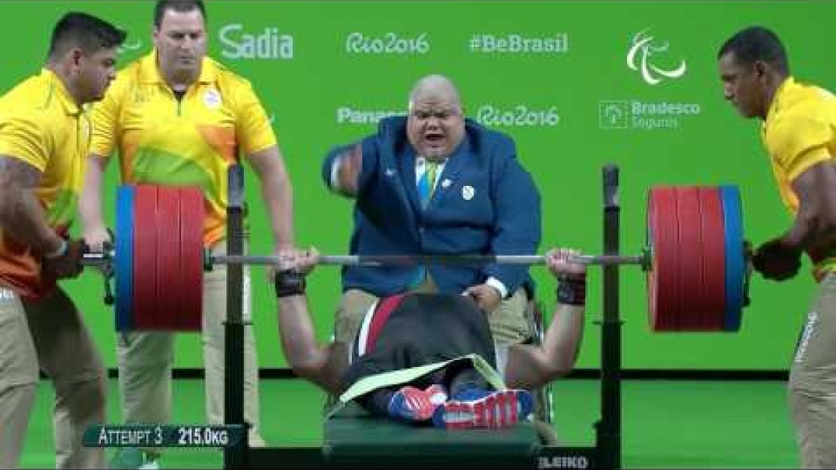 Powerlifting | ABDELHADY Hany Egypt | Men’s - 88kg | Rio 2016 Paralympic Games